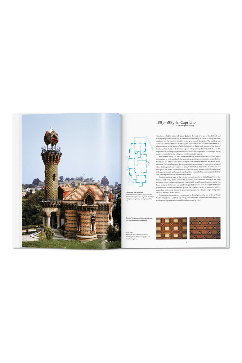 Gaudí Book, Alternate, color, White