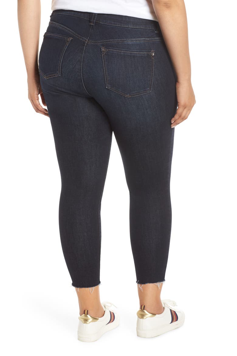 'Ab'Solution High Waist Ankle Skinny Jeans (Nordstrom Exclusive), Alternate, color, IN-INDIGO