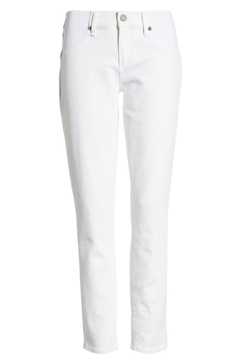 PAIGE 'Skyline' Ankle Peg Skinny Maternity Jeans, Alternate, color, 