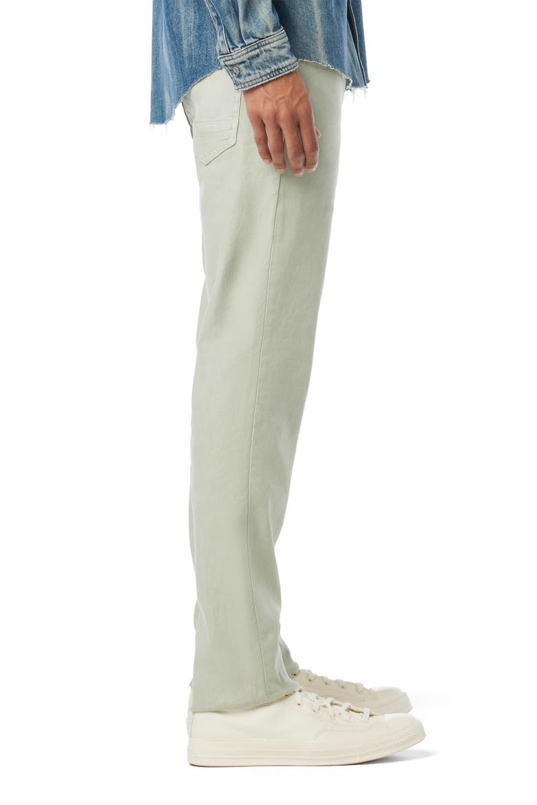 Blake Slim Straight Leg Stretch Linen Blend Five Pocket Pants, Alternate, color, SHELL