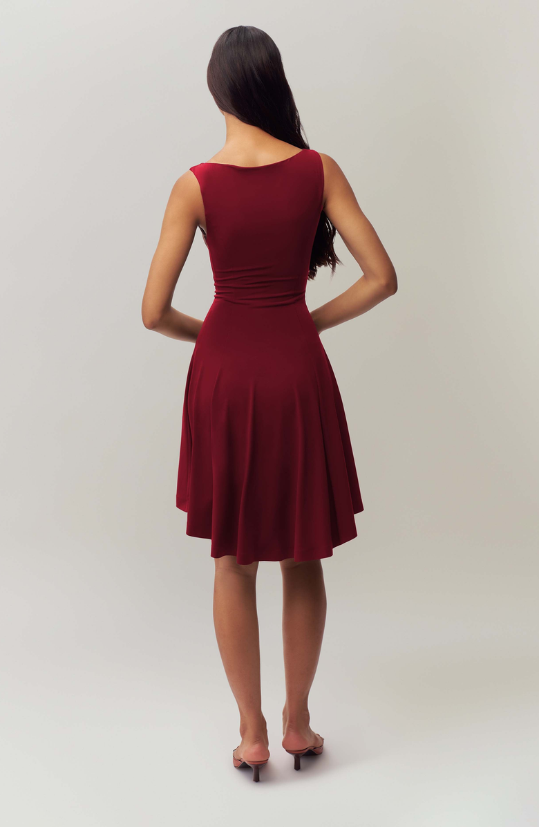 Guizio Daye Mini Dress, Alternate, color, Bordeaux