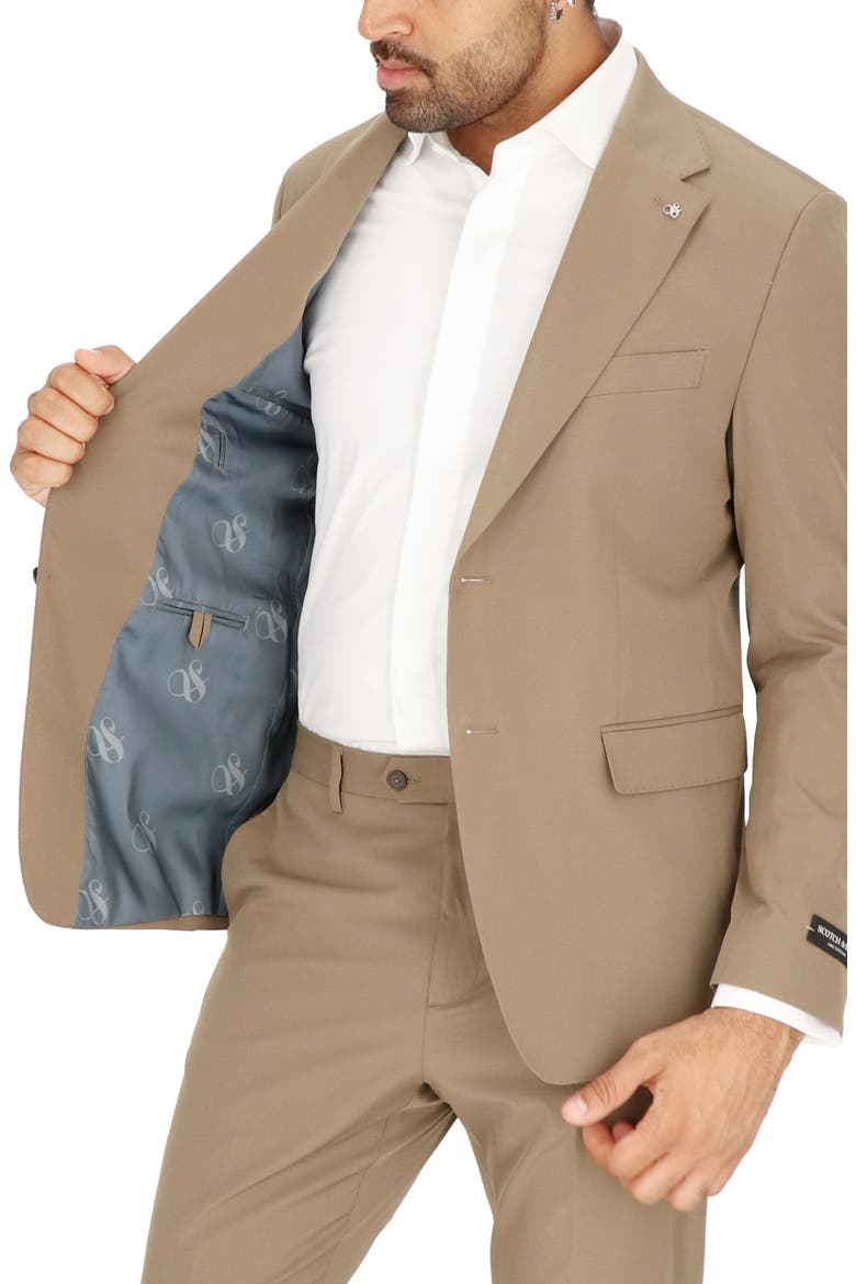 Traveler Tech Stretch Jacket - Suit Separate, Alternate, color, BRITISH KHAKI