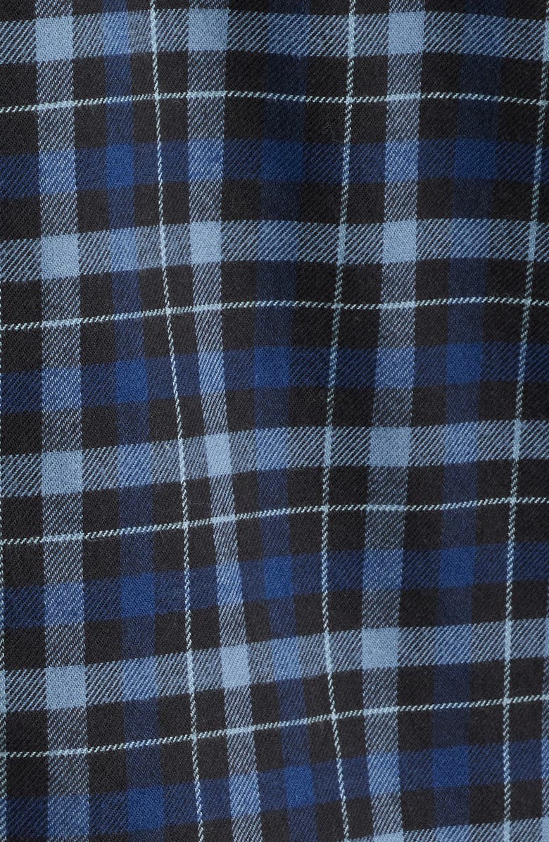 Carhartt Work In Progress Widmark Plaid Flannel Button-Up Shirt, Alternate, color, Blue Multi