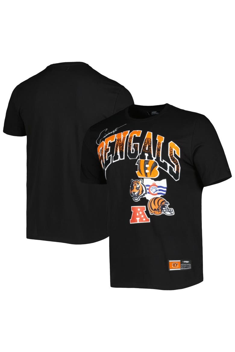 Men's Pro Standard Black Cincinnati Bengals Hometown Collection T-Shirt, Main, color, Black
