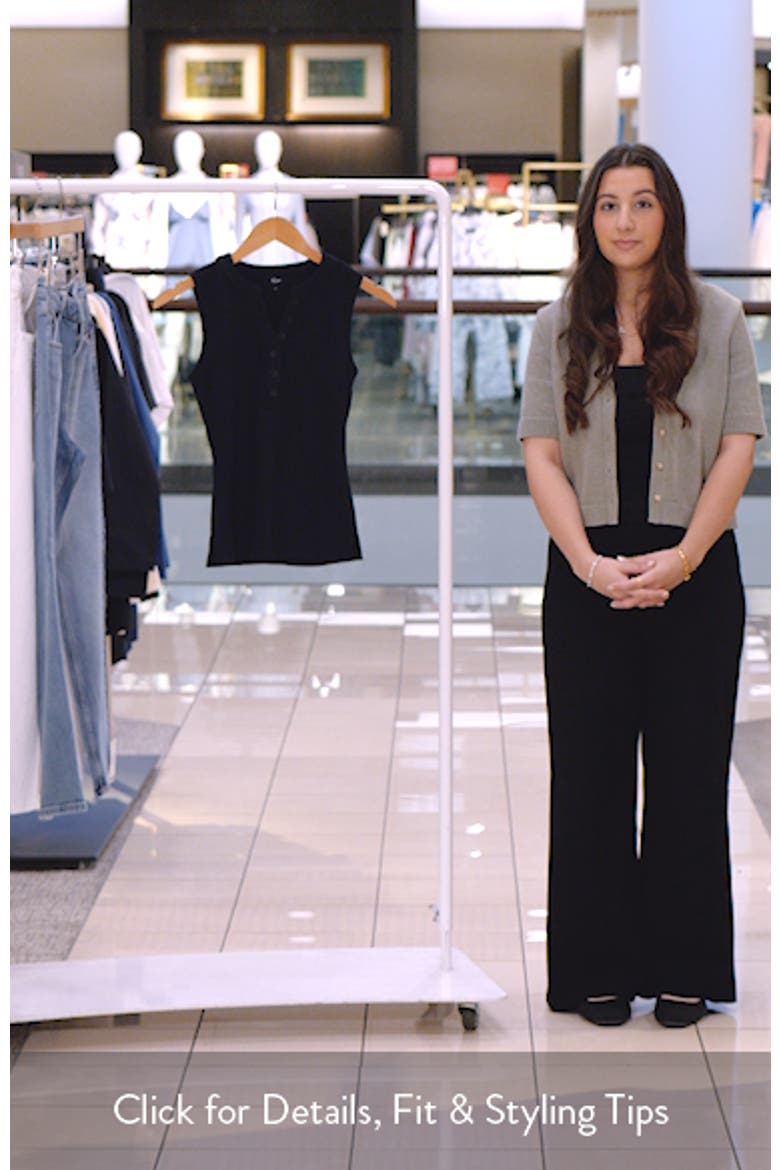 Mayla Rib Henley Tank video