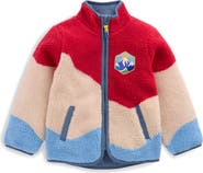 Mini Boden Kids' Colorblocked Fleece Jacket