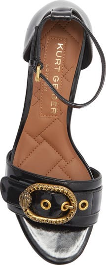 Mayfair Eagle Crystal Heel Sandal