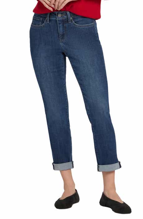 Sheri Cuffed Straight Leg Jeans