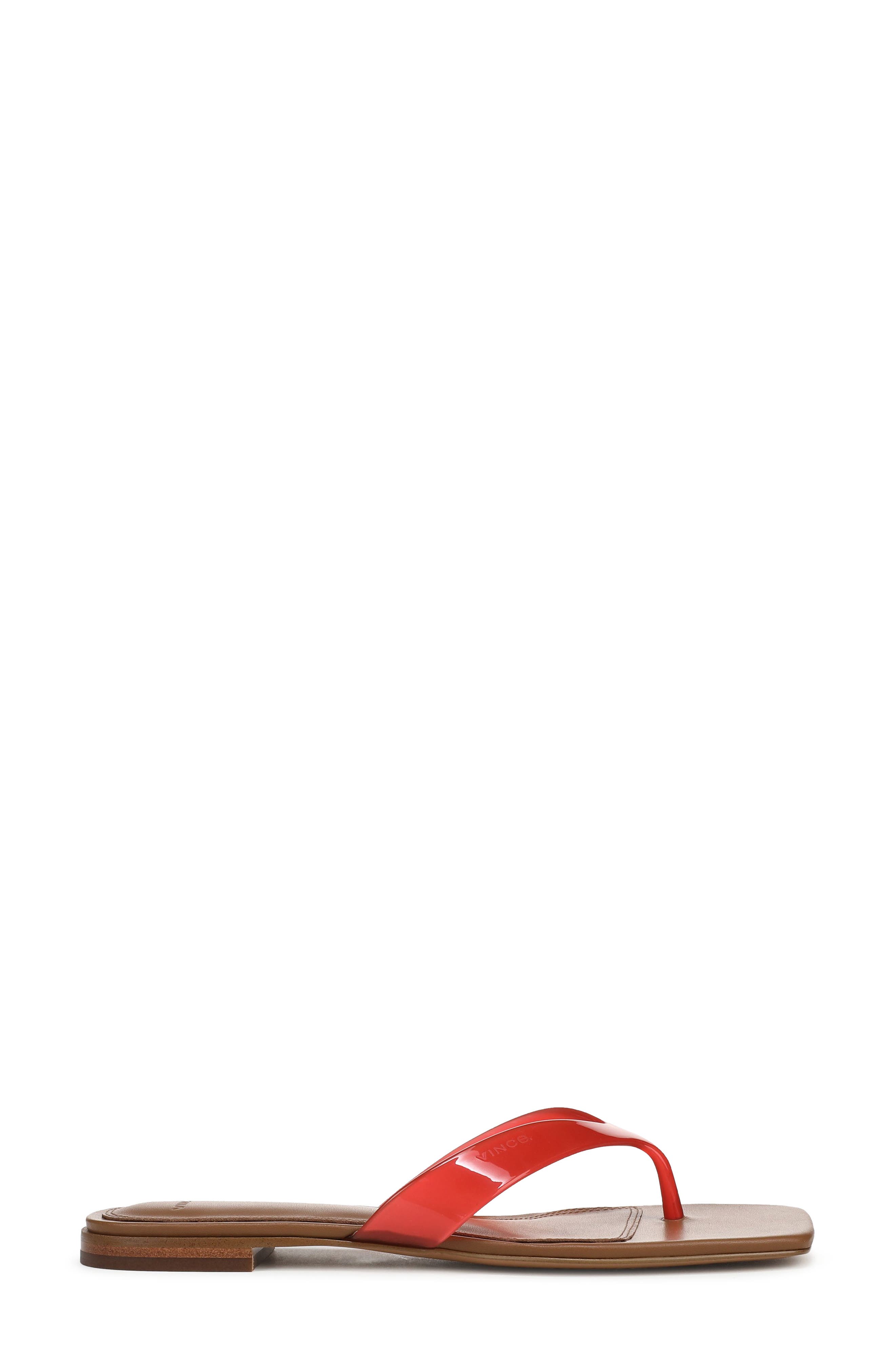 San Juan Flip Flop, Alternate, color, TOMATO RED