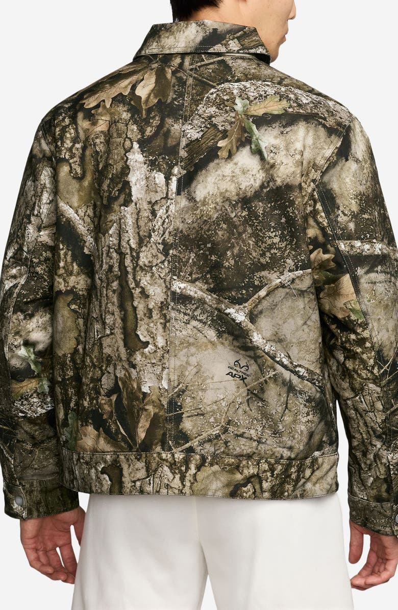 Jordan Flight Chicago Realtree Jacket, Alternate, color, Medium Olive/ Sail