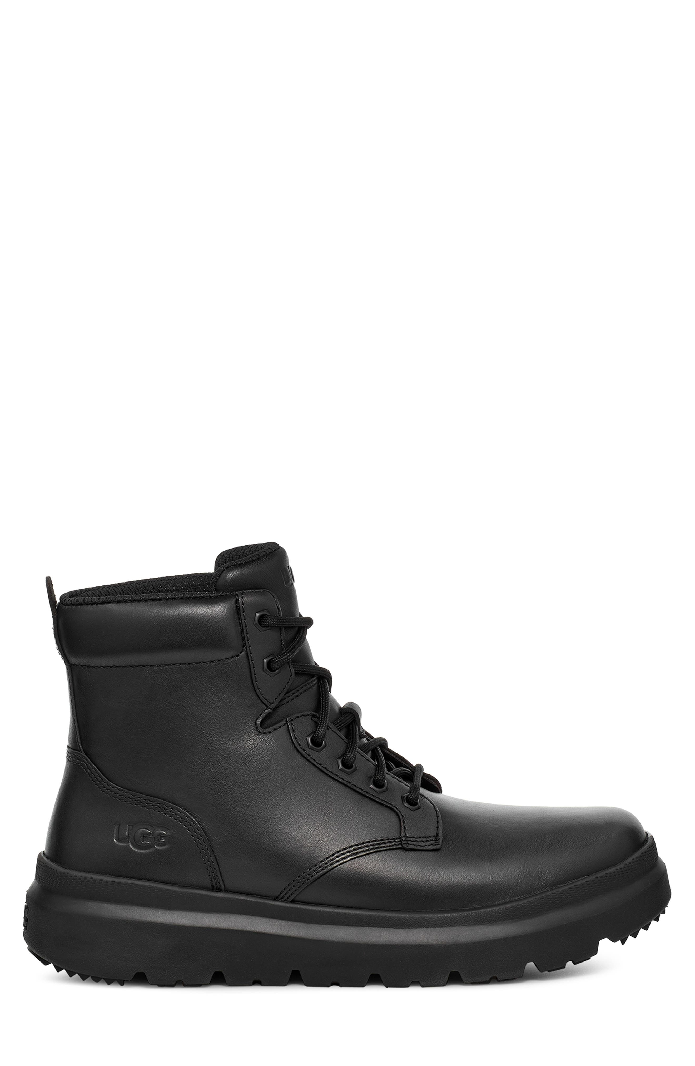 UGG<sup>®</sup> Burleigh Waterproof Combat Boot, Alternate, color, 