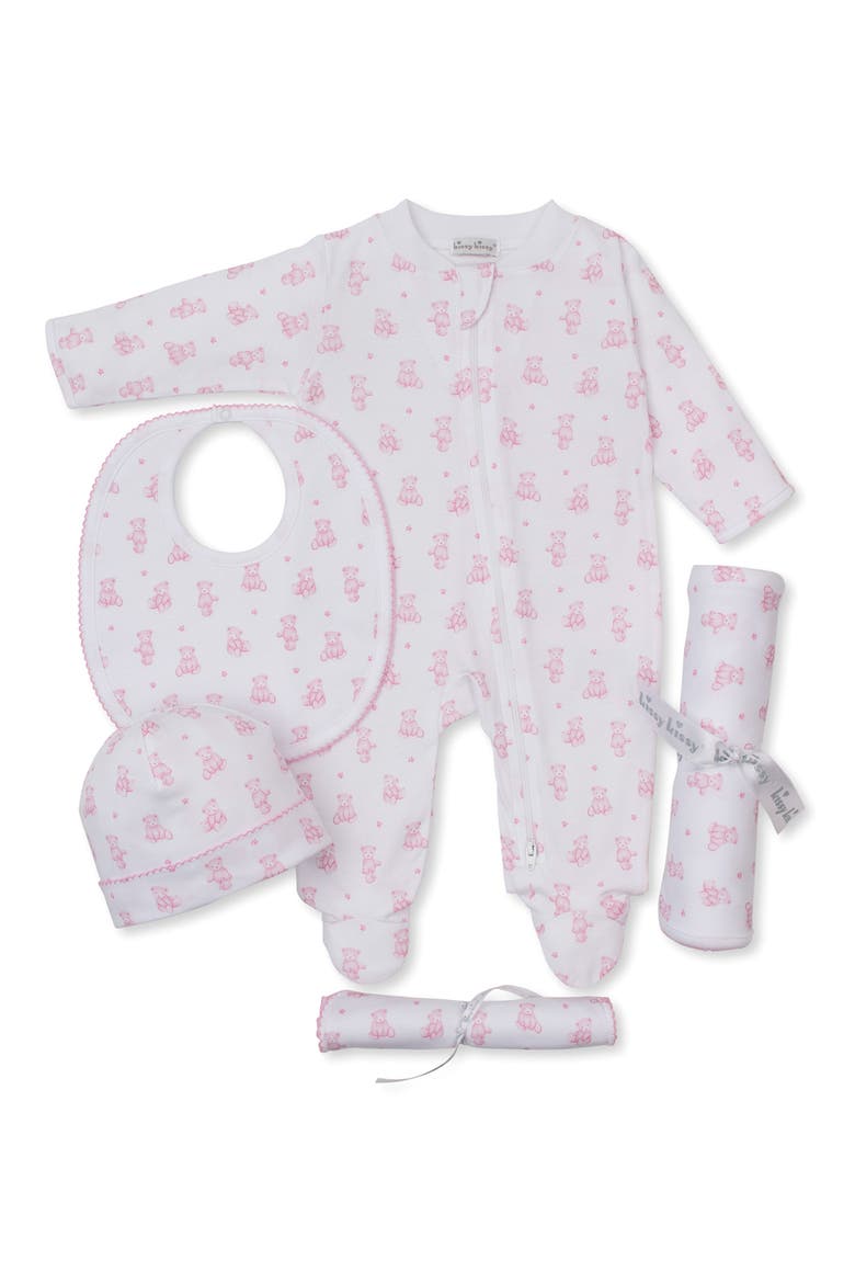 5-Piece Pima Cotton Set, Main, color, PINK