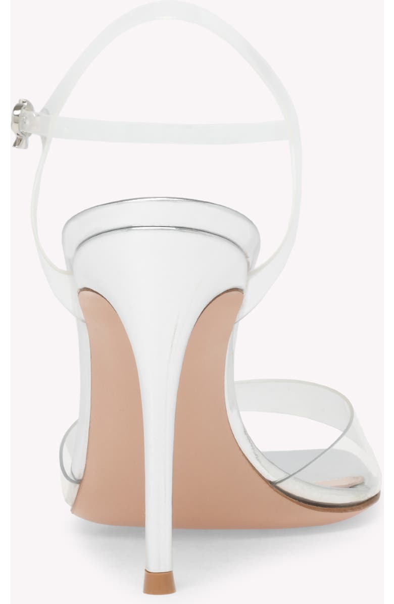 Gianvito Rossi Cher Sandal, Alternate, color, Metallic Silver Tpu