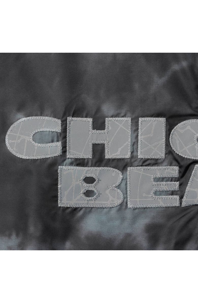 Mitchell & Ness Women's Mitchell & Ness Black Chicago Bears Galaxy Full-Zip Windbreaker Hoodie Jacket, Alternate, color, Black