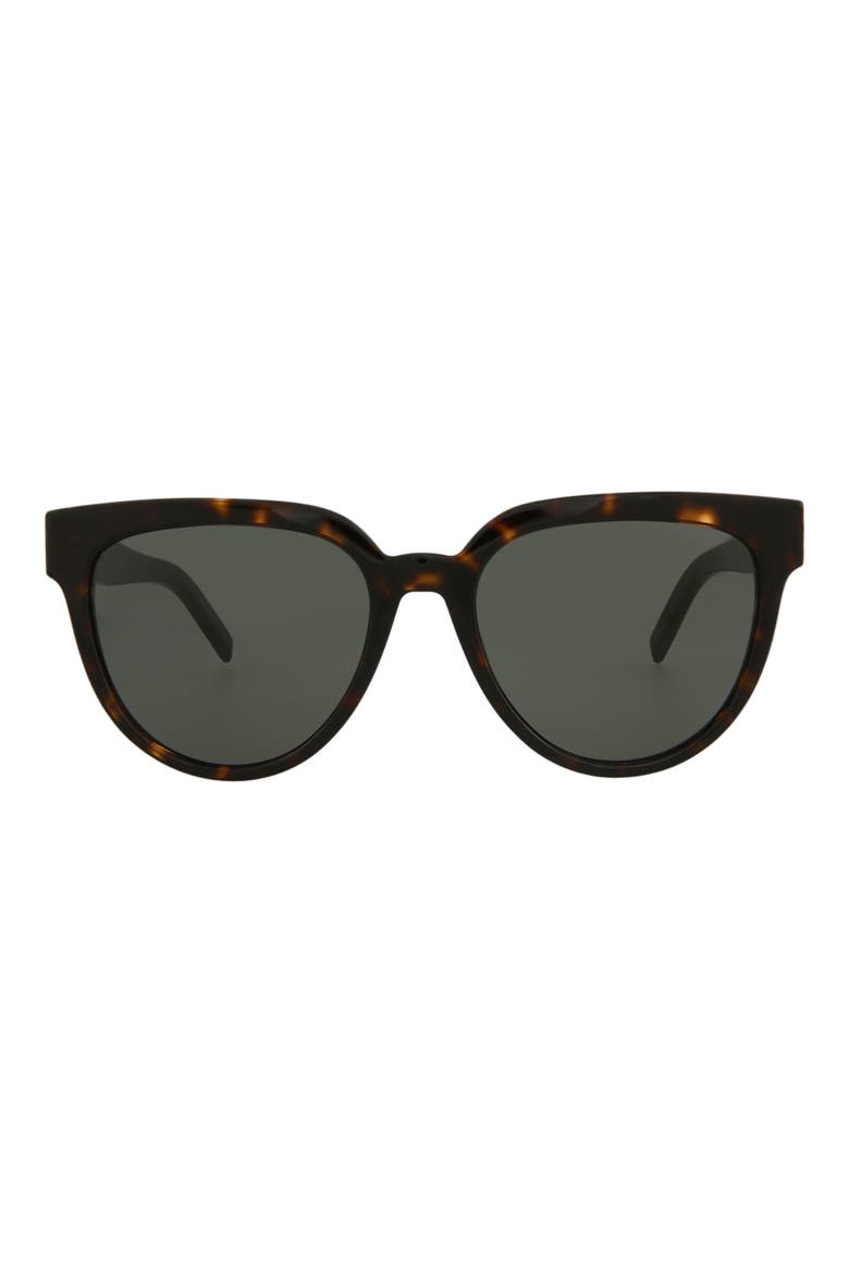 54mm Round Sunglasses, Main, color, HAVANA HAVANA GREY