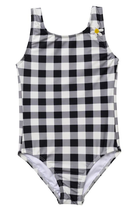 Kids' Seaside Gingham One-Piece Swimsuit (Toddler, Little Kid & Big Kid)