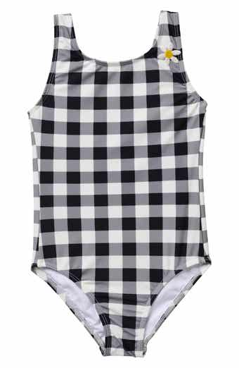 Kids' Seaside Gingham One-Piece Swimsuit