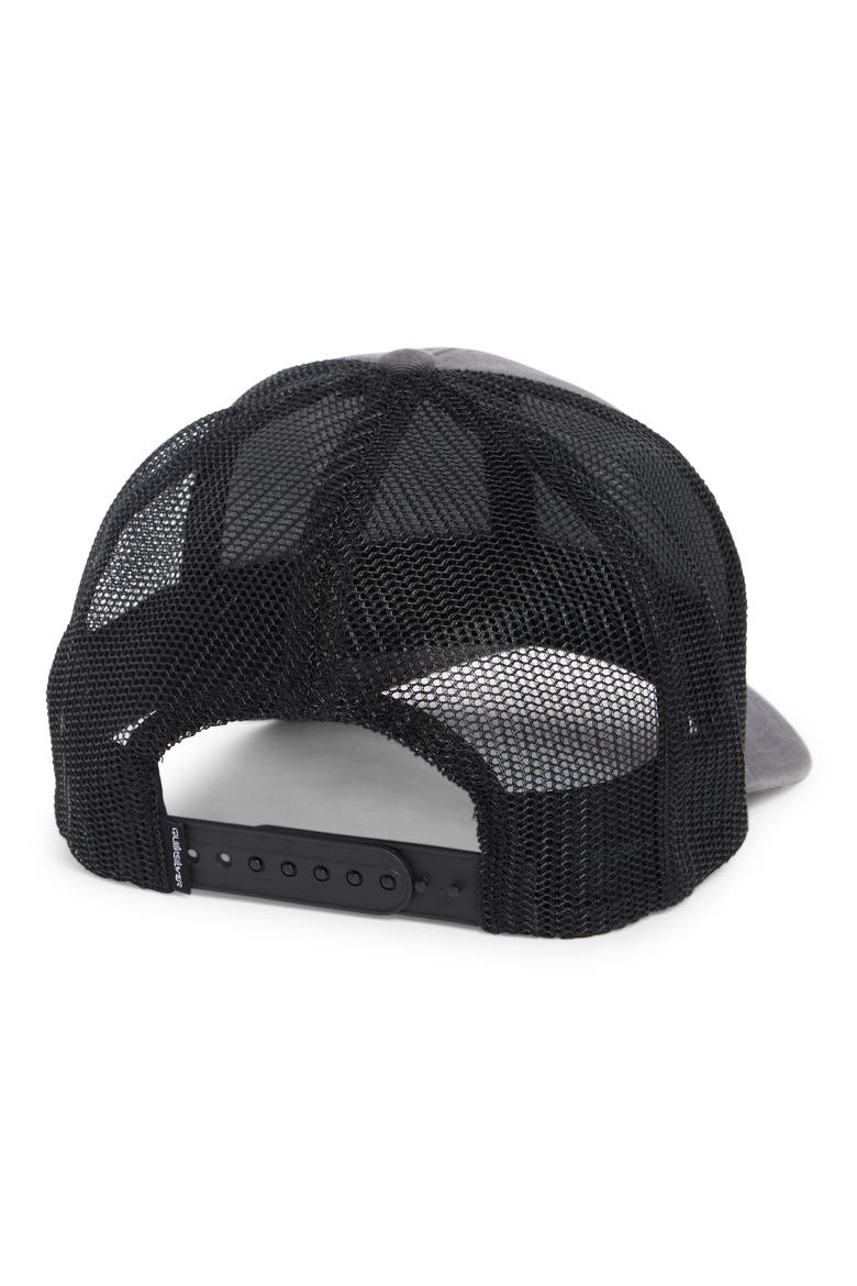 Infinity Logo Patch Trucker Hat, Alternate, color, IRON GATE