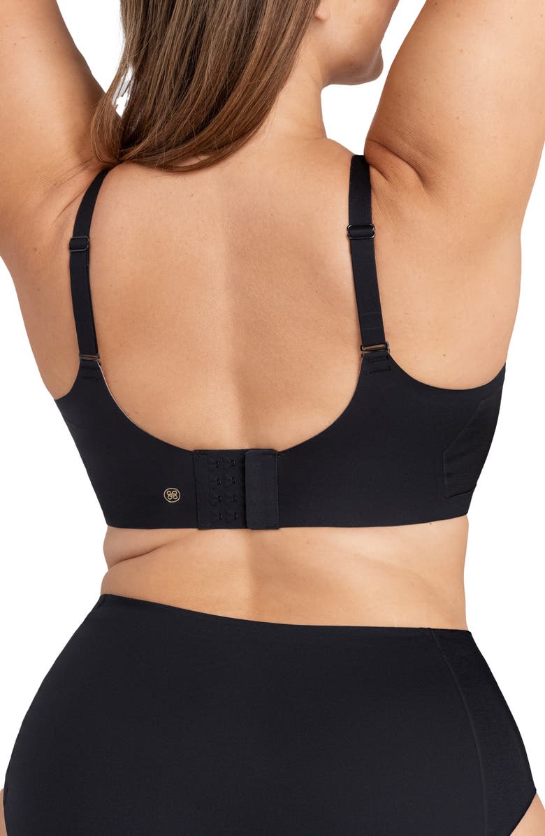 Honeylove Liftwear Crossover Bra, Alternate, color, Vamp