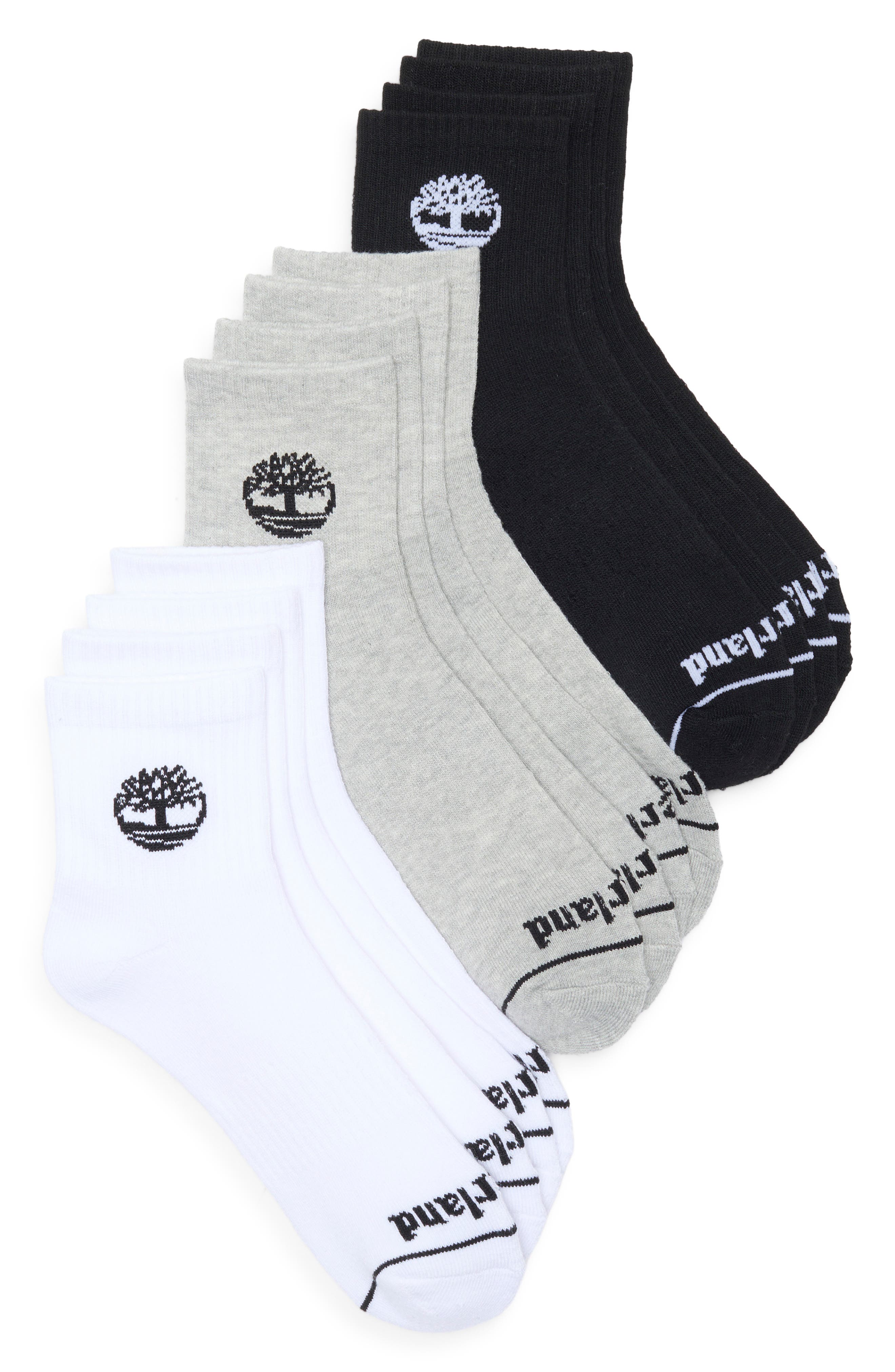 6-Pack Quarter Length Socks