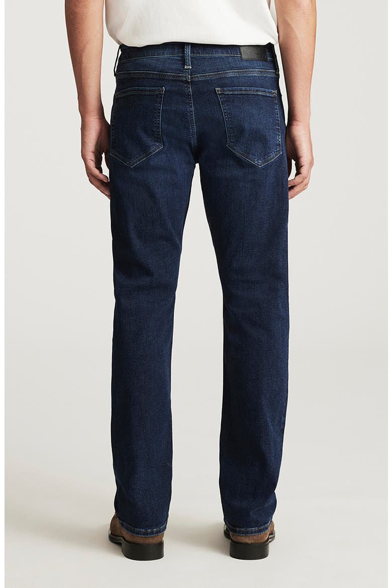 Matt Relaxed Straight Fit Jeans, Alternate, color, DARK BRUSHED ORGANIC