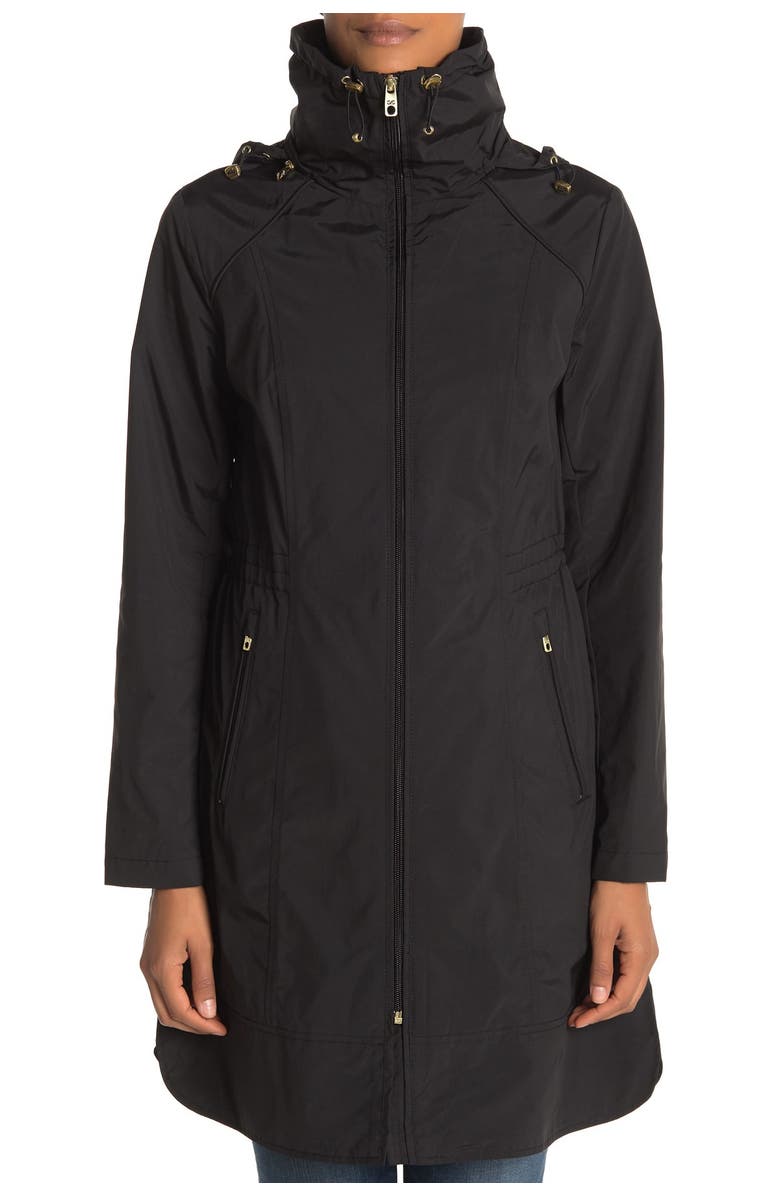 Packable Hooded Rain Jacket