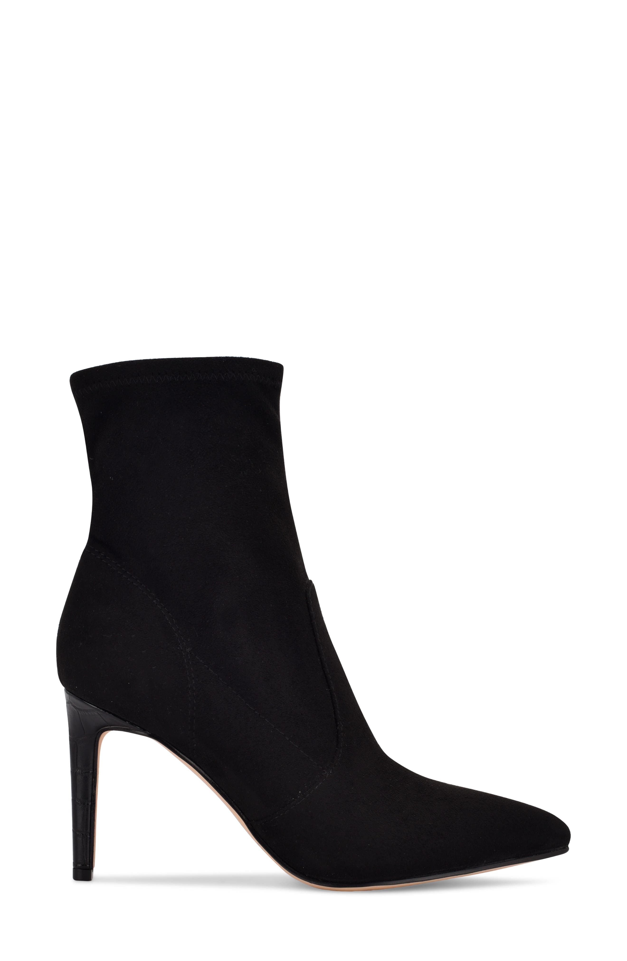 Nine West Reves Pointed Toe Bootie, Alternate, color, Black 001