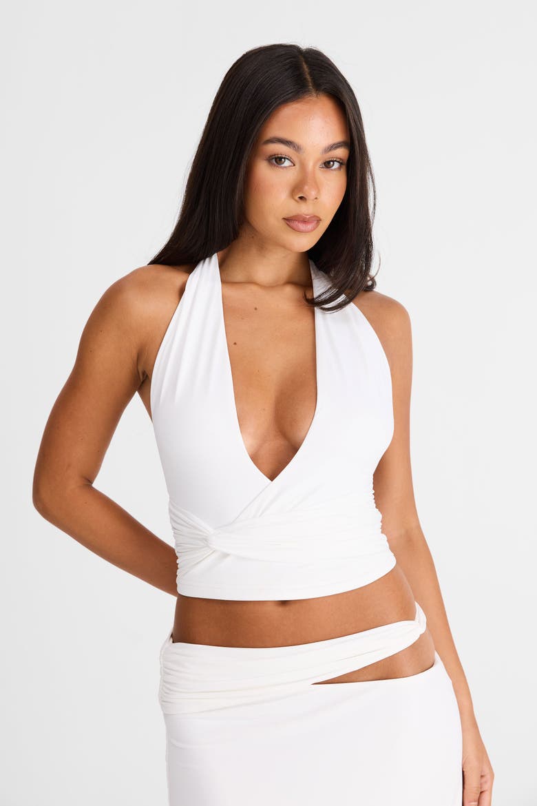 Liliane Top, Alternate, color, White