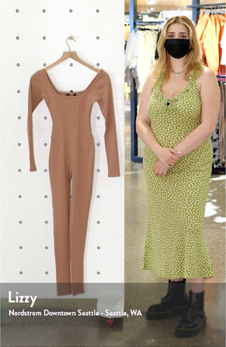 The Snatched Vibes Long Sleeve Jumpsuit, sales video thumbnail
