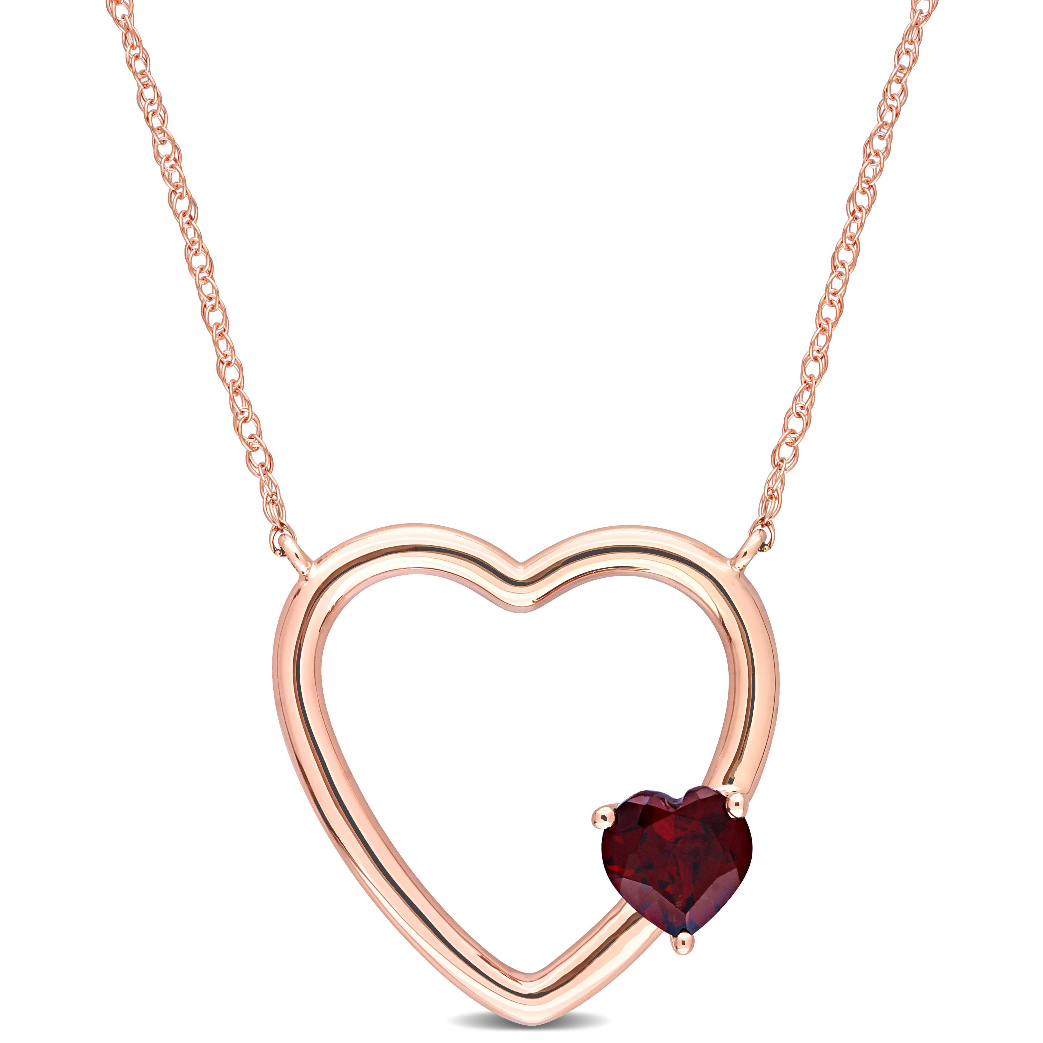 selected Garnet/Rose Gold