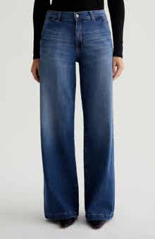AG Stella Low Slung Palazzo Jeans