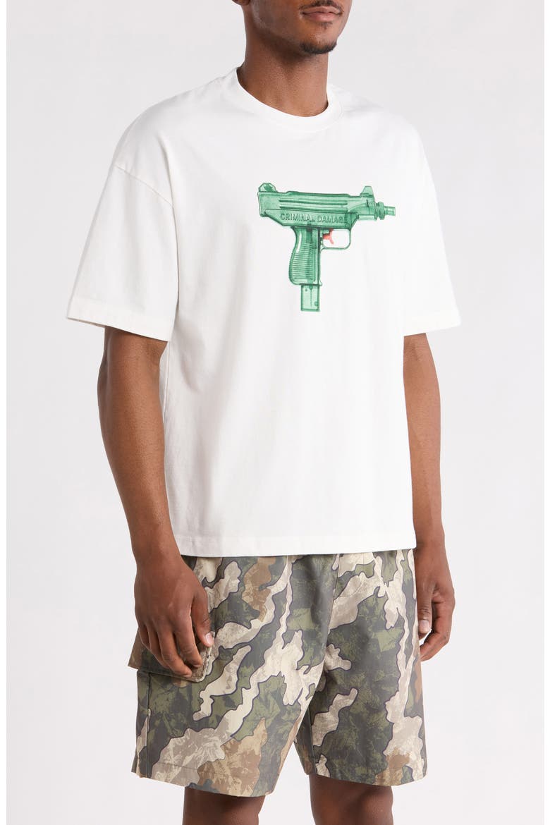 Water Gun T-Shirt, Alternate, color, OFF-WHITE