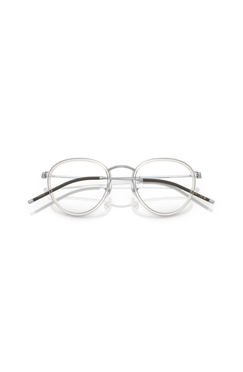 Oliver Peoples 47mm Phantos optical glasses, Alternate, color, Silver