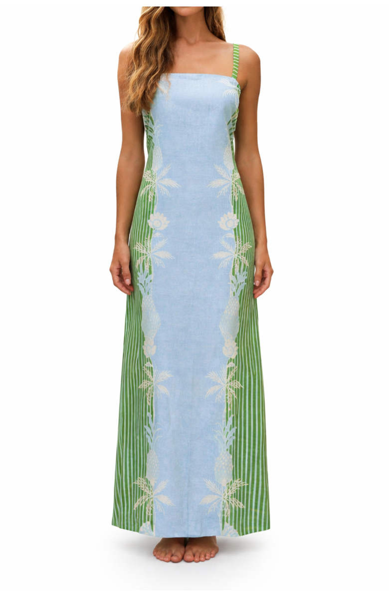Studibaker Hawk Bellini Maxi Dress, Main, color, Blue