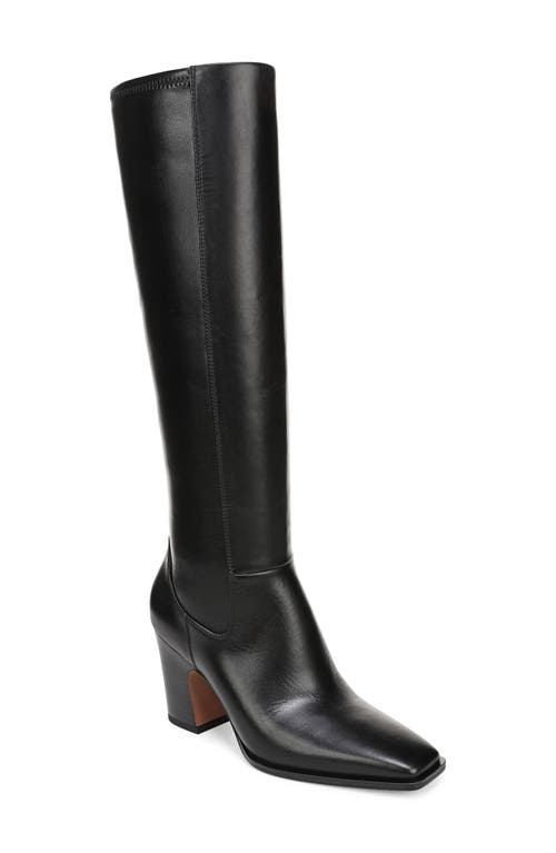 Franco Sarto Womens Jonie Square Toe Zip Tall Boots Regular Wide Calf In Multi