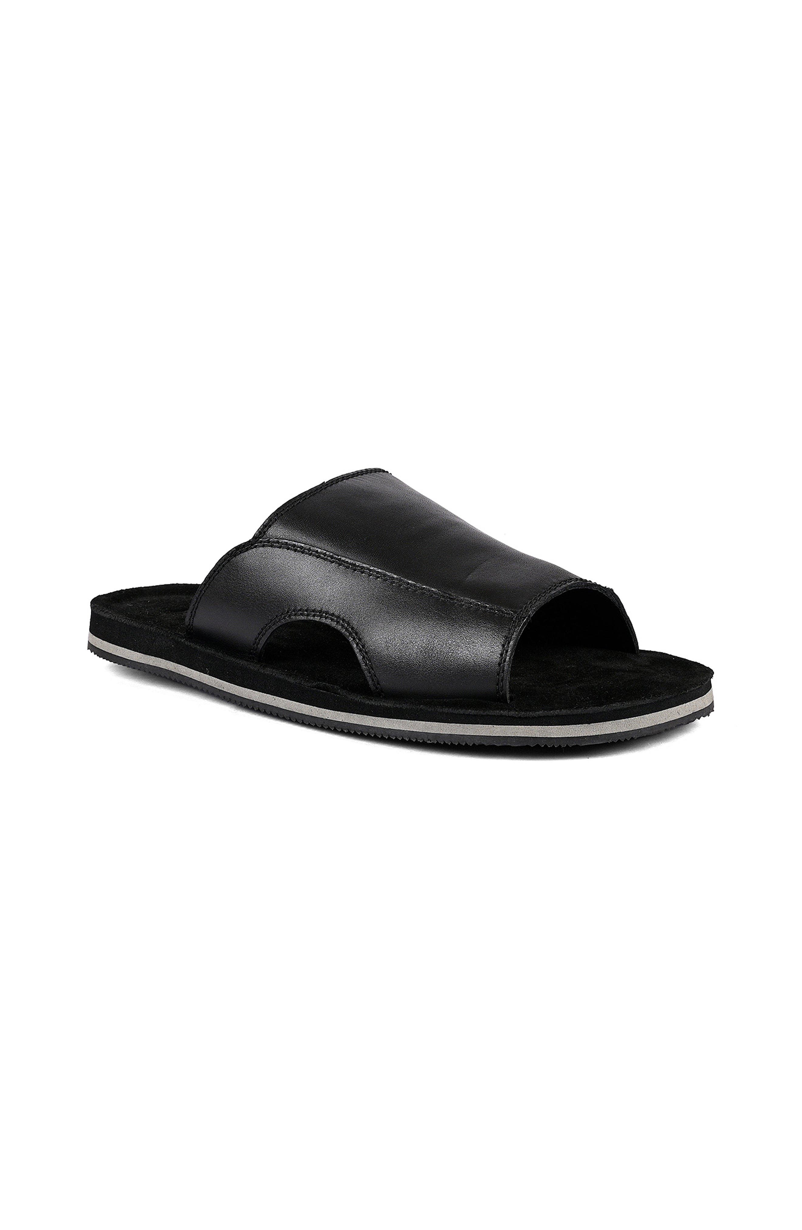ROAN Breakfast Sandal, Main, color, Black Dip Dye