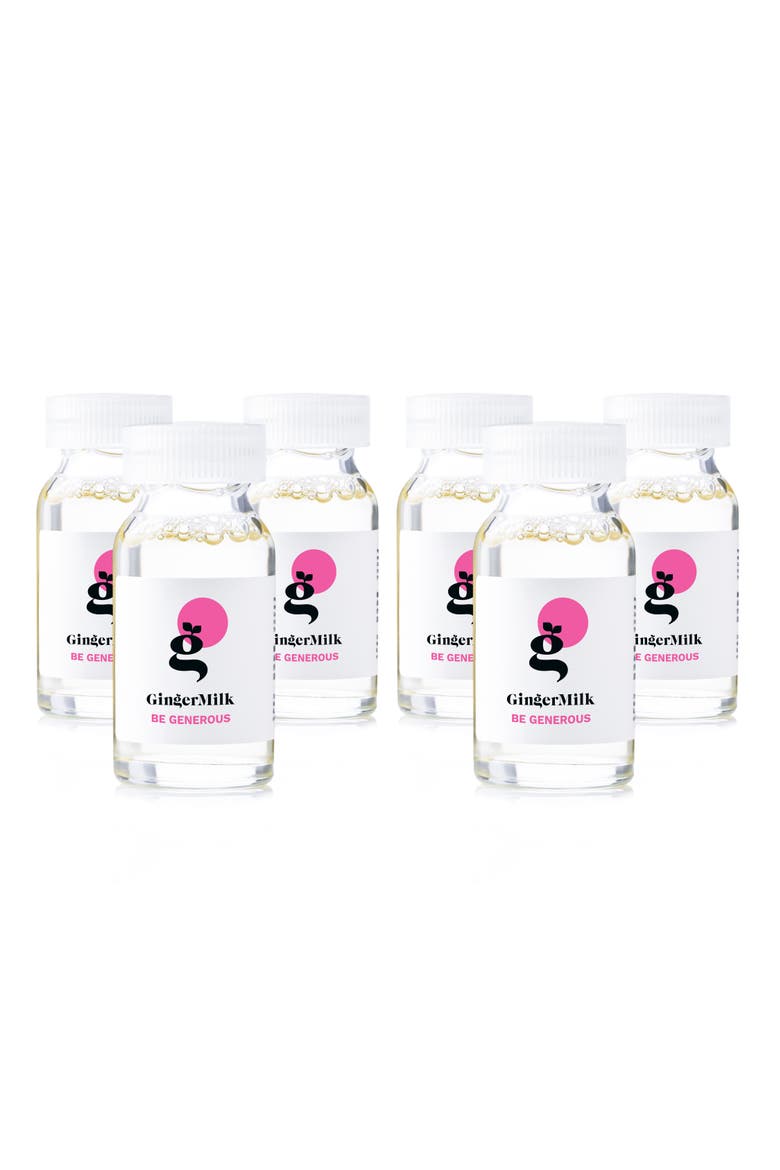 Nourishing Hydration Ampoules for Dry Hair, Main, color, Pack of 6