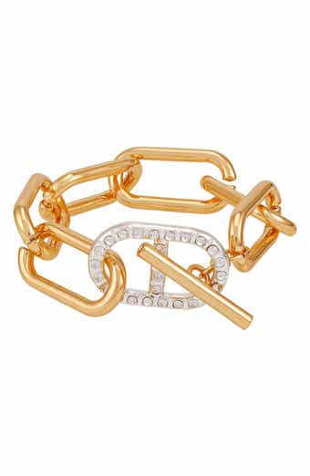 GUESS Toggle Two-Tone Bracelet