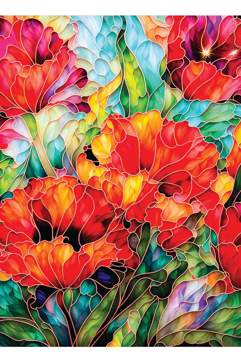 Tulips 1000 piece Jigsaw Puzzle for Adults, Alternate, color, Multicolor