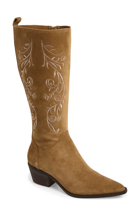 Cheryl Leather Knee High Boot