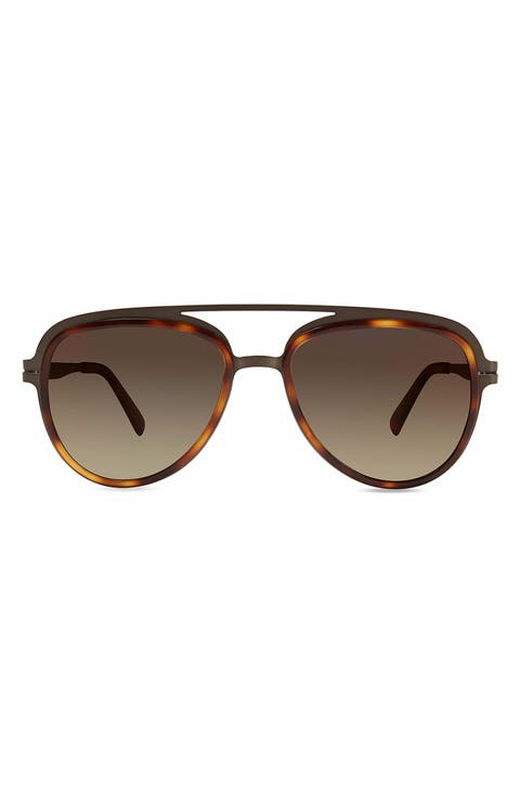 54mm Aviator Sunglasses