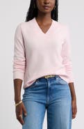 Caslon® Wool & Cashmere V-Neck Sweater