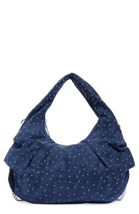 Studded Hobo Bag