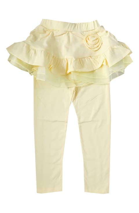 Kids' Solid Skirted Stretch Leggings (Little Kid & Big Kid)