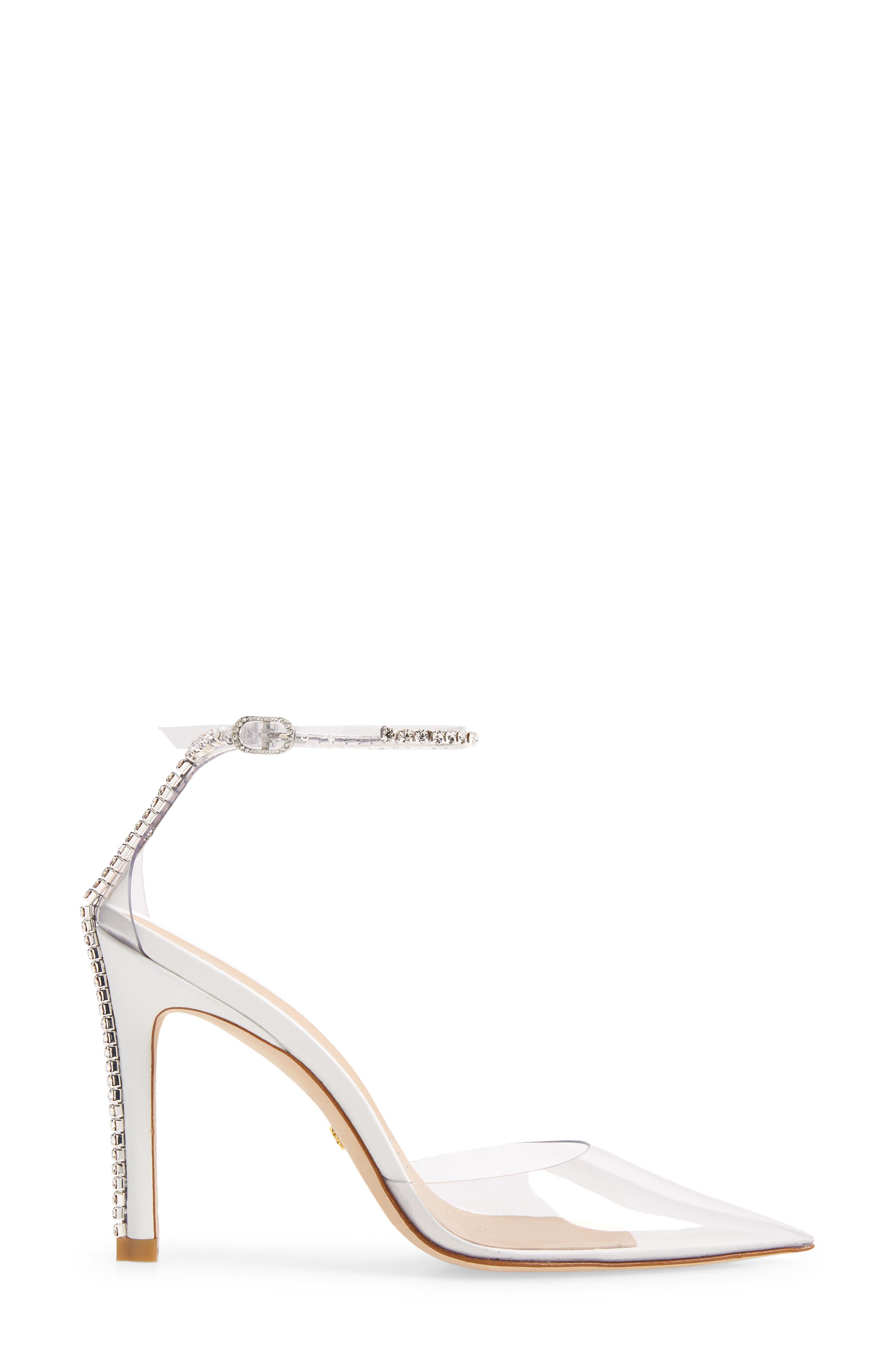 Stuart Weitzman Glam 100 Strap Pump, Alternate, color, 