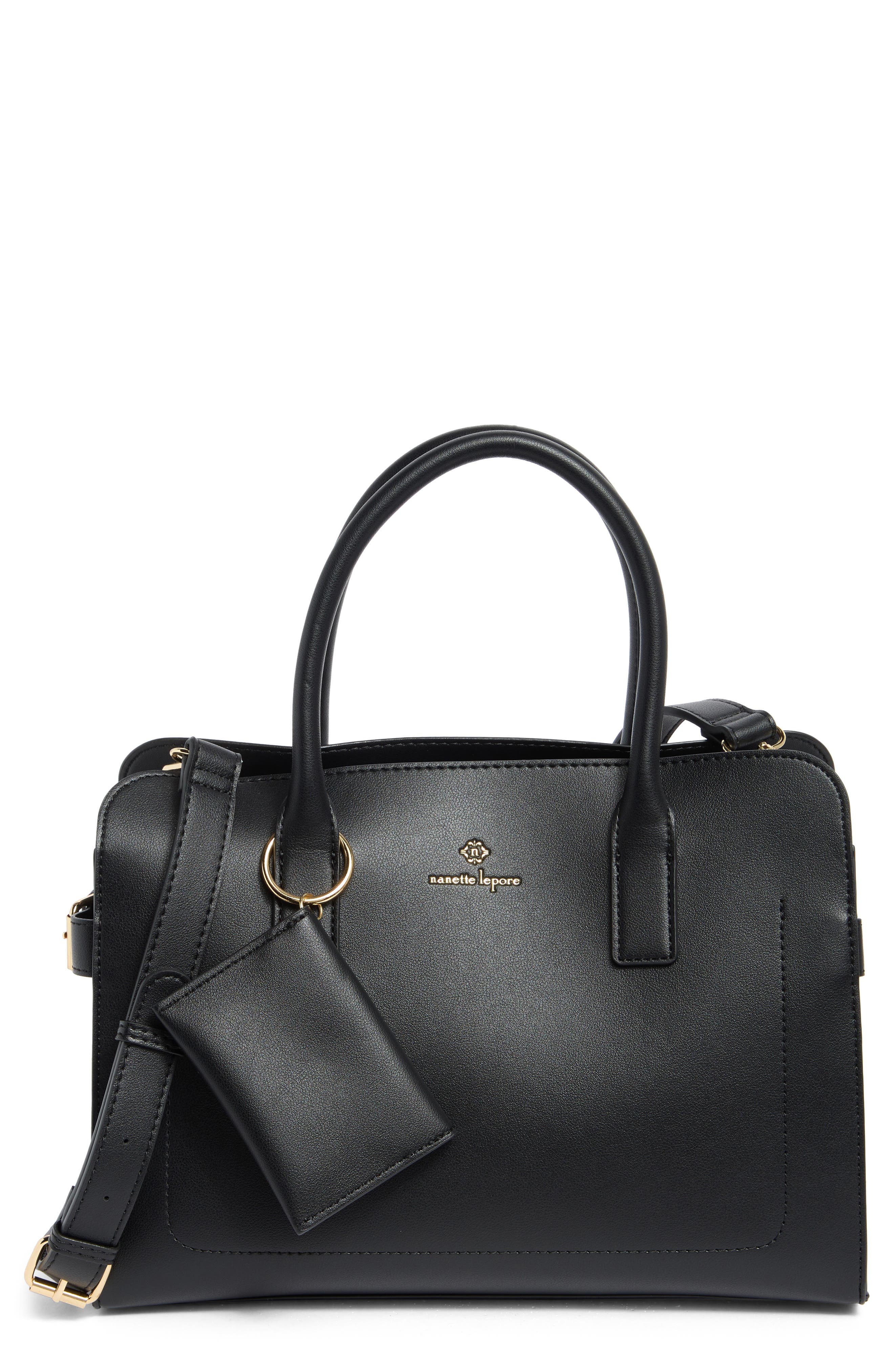 Nanette Lepore Triple Compartment Satchel Bag, Main, color, 