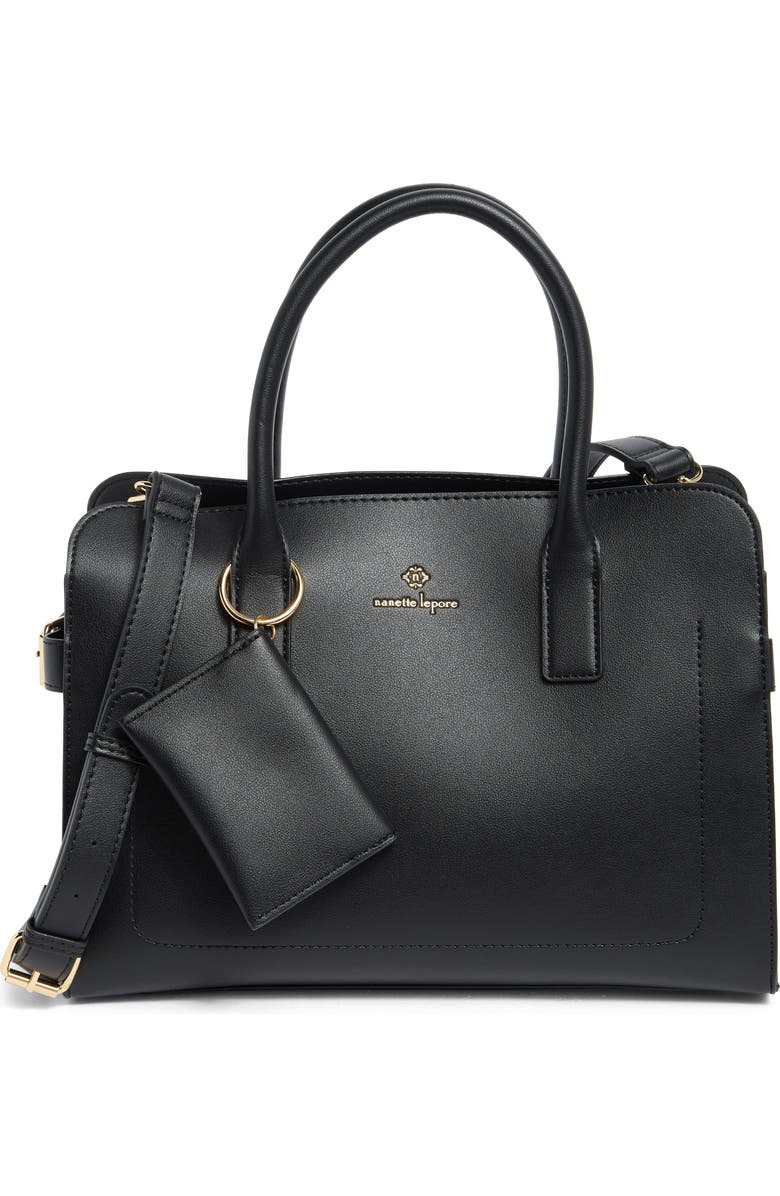 Nanette Lepore Triple Compartment Satchel Bag, Main, color,