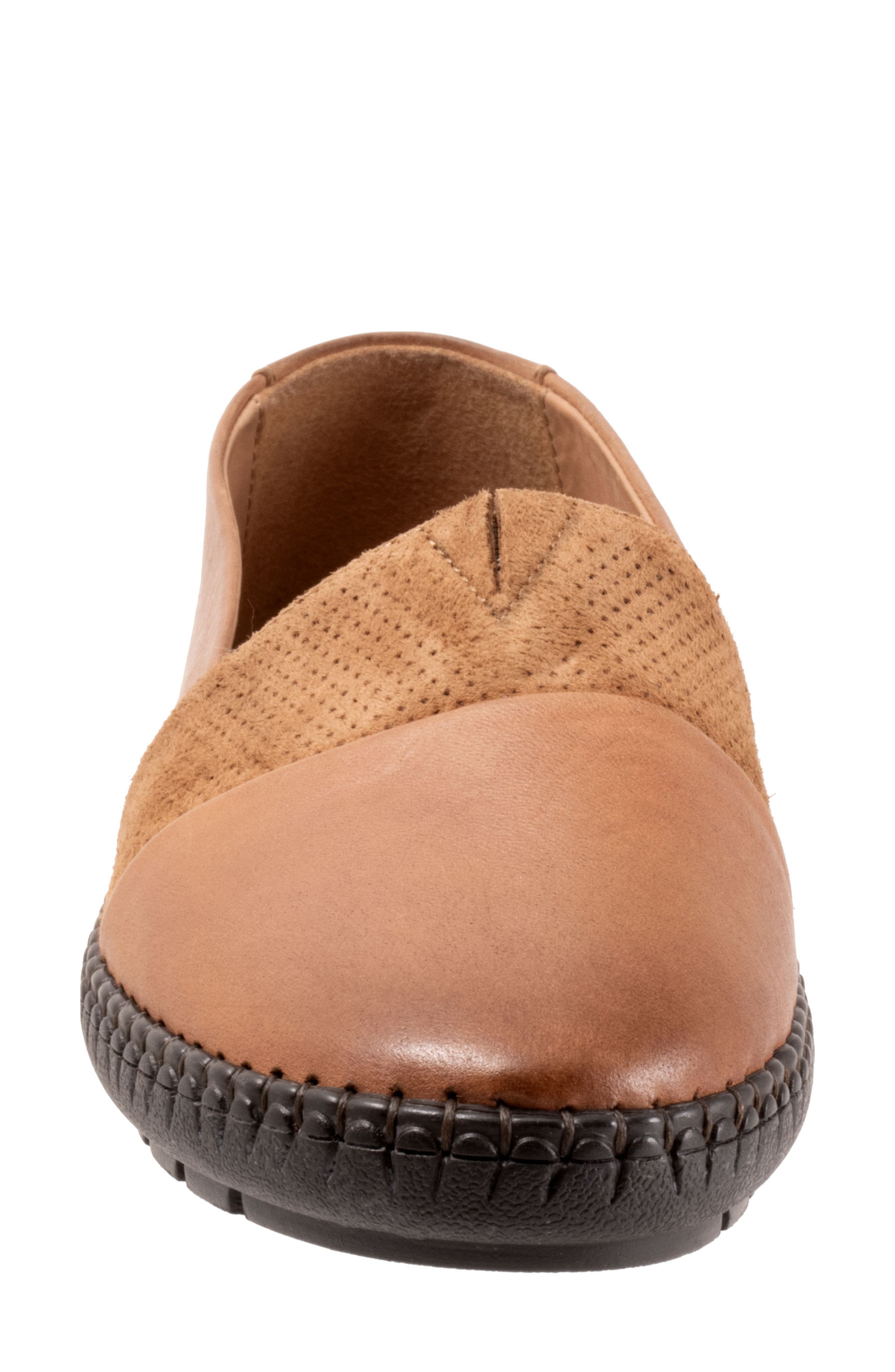 Trotters Ruby Perforated Loafer, Alternate, color, Luggage