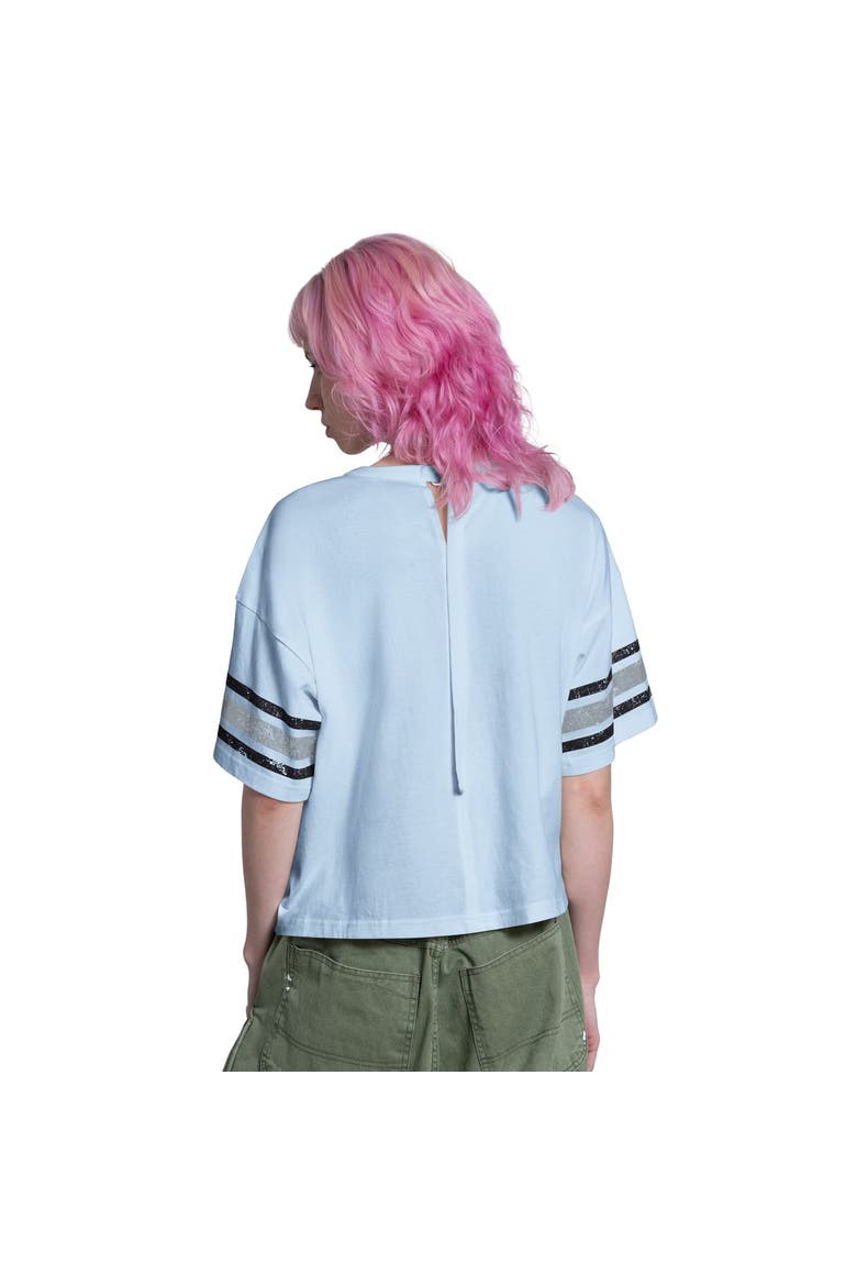 Women's Starter  Light Blue Seattle Mariners Cropped Hurry Up Offense T-Shirt, Alternate, color, Light Blue