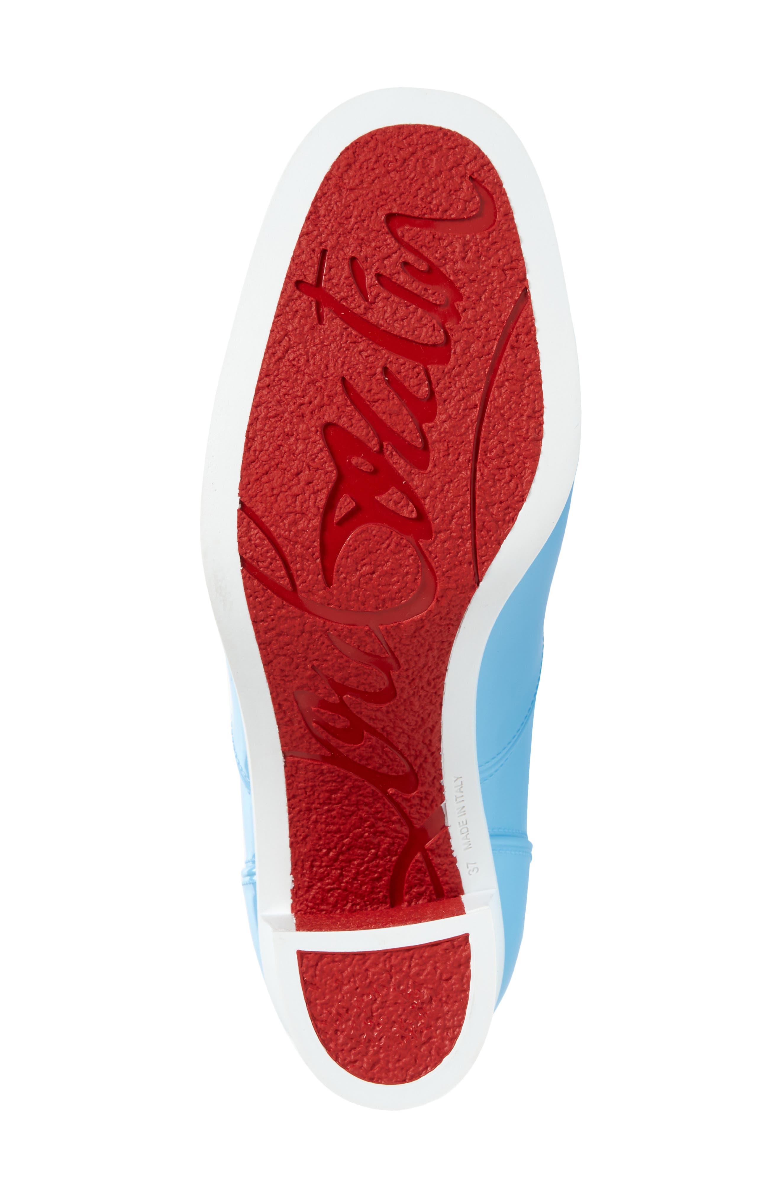 Christian Louboutin Loubirain Waterproof Bootie, Alternate, color, 